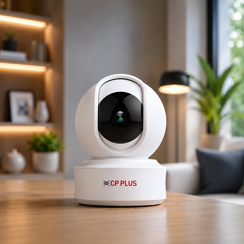 CP PLUS CP-E41A 4MP Wi-Fi 360 deg Pan & Tilt Camera with Night Vision
