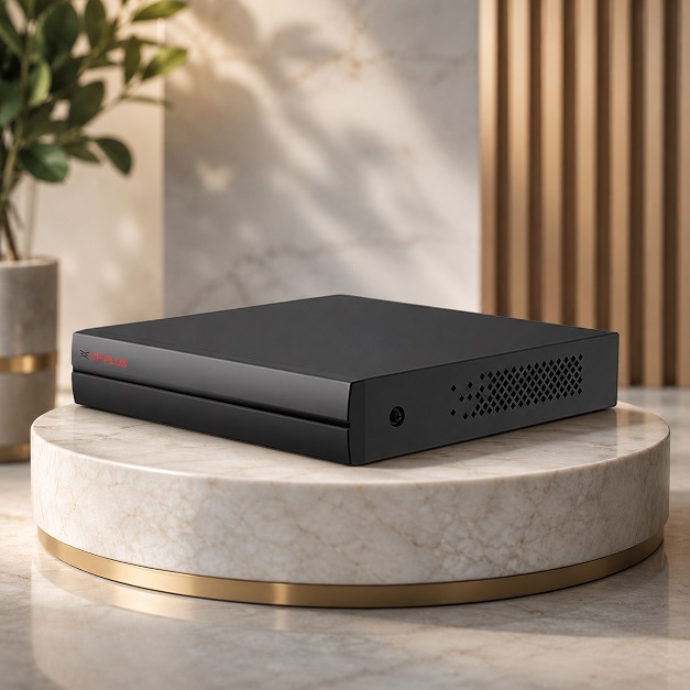 CP Plus CP-UVR-0801E1-IC2 8 Channel Full HD DVR with H.265+ Compression | Supports Upto 2MP Cameras, Black